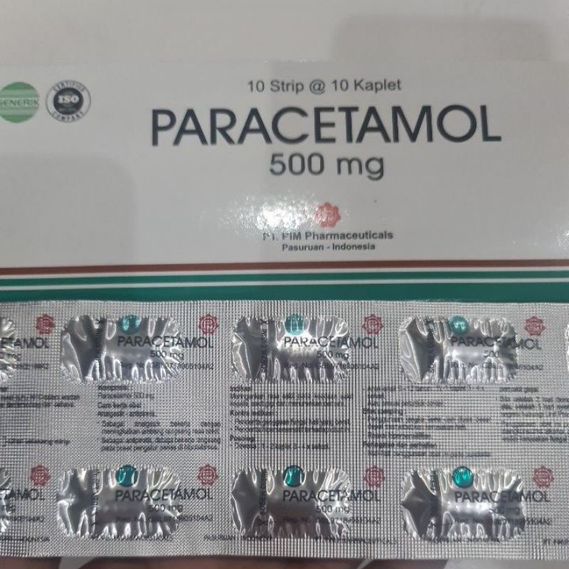 Jual Paracetamol Tablet Pim Strip Shopee Indonesia