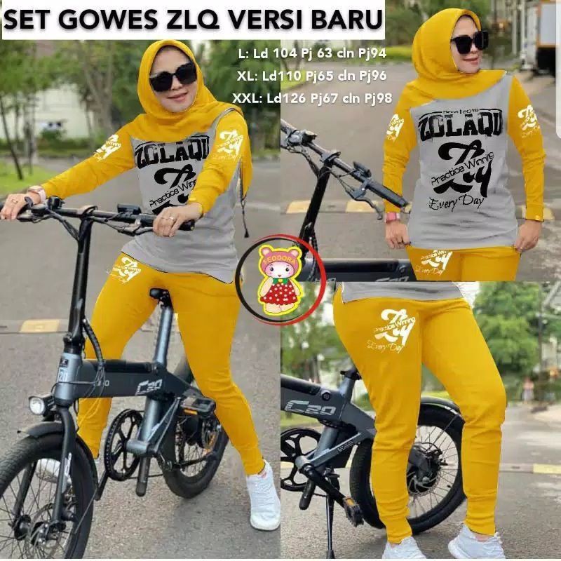 SET CELANA GOWES ABU ZLQ, BABYTERRY VERSI TERBARU 3 UKURAN