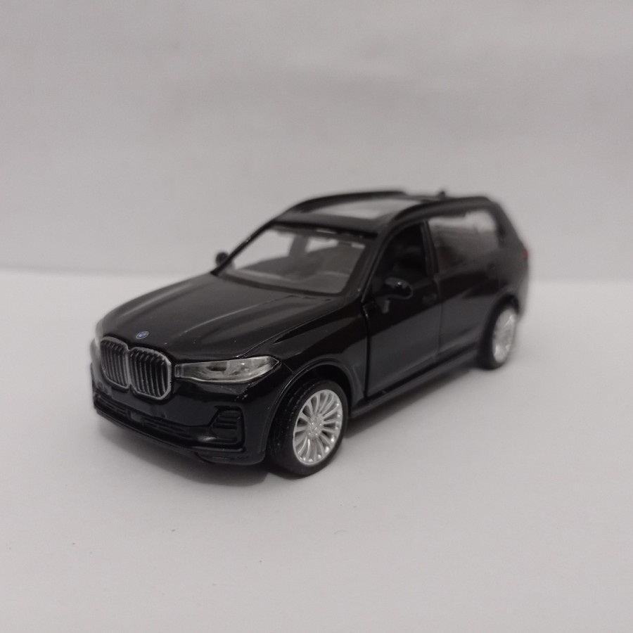 Diecast mobil BMW X7 2019 black Apolo 1:44 miniatur mobil sport mainan anak murah