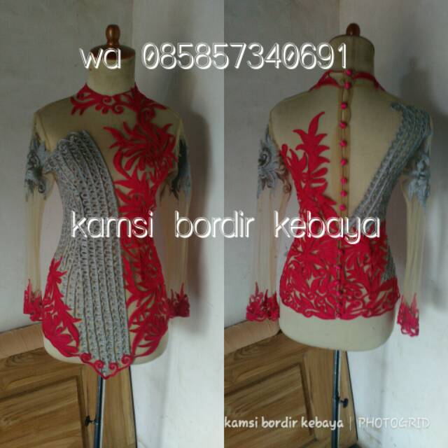 kebaya bali tile stik premium