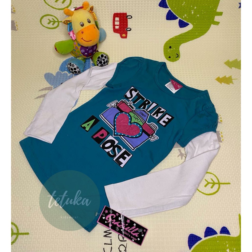 Kaos Graziella Anak Perempuan -Termurah -Murah - Baju anak branded
