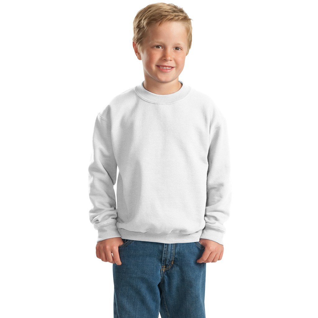 PAKAIAN ANAK BASIC SWEATER POLOS ANAK - CREWNECK TEBAL TERLARIS