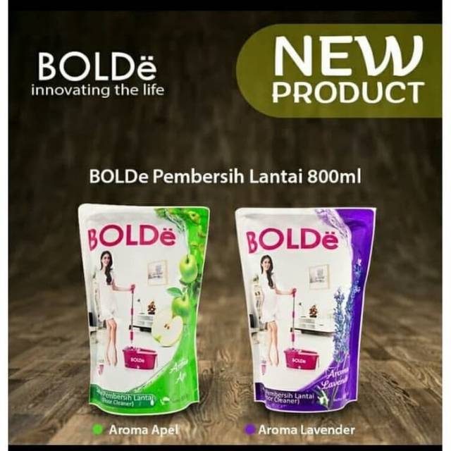 Bolde liquid floor cleaner lavender/apple
