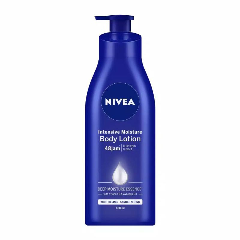 NIVEA Body Lotion 380 ml Intensive Moisture Skin Care Kemasan Baru 380ml