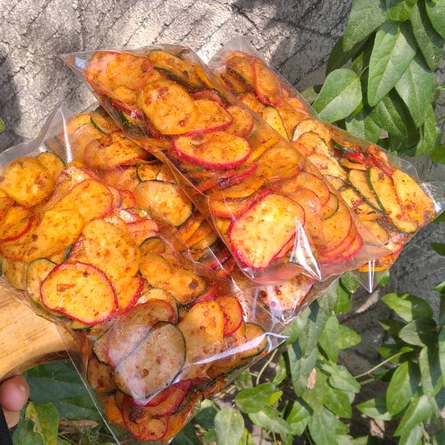 

Kerupuk seblak kering