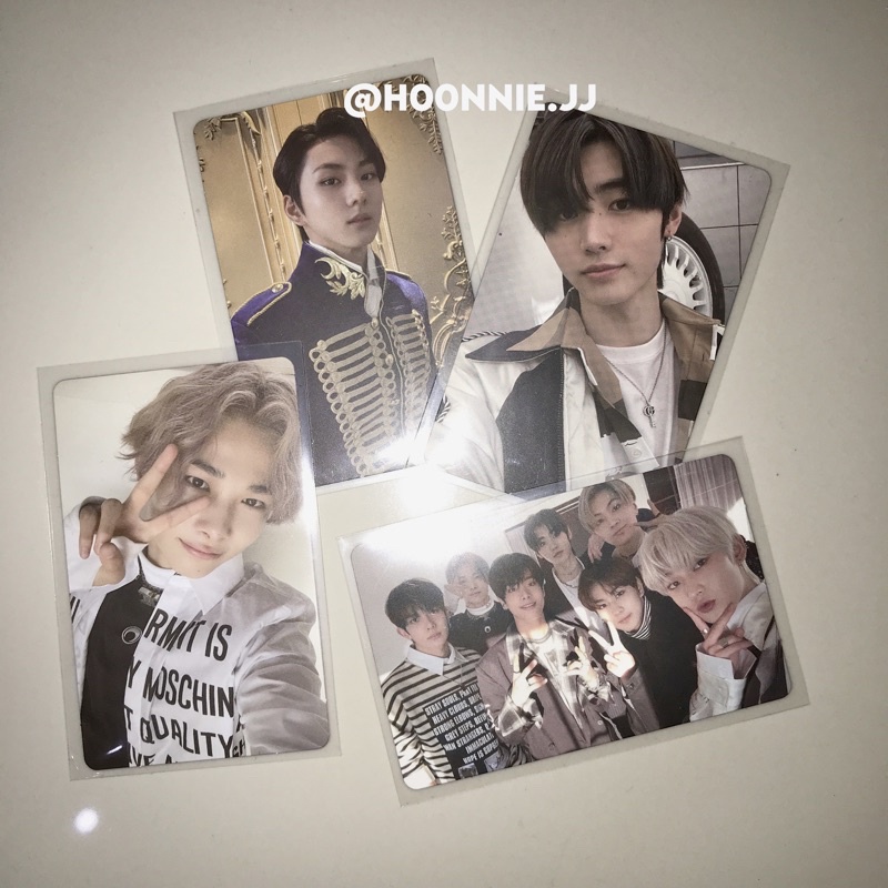 READY photocard enhypen sunghoon jungwon ni-ki ot7[ pc , down , hype , up , riki , border carnival ]