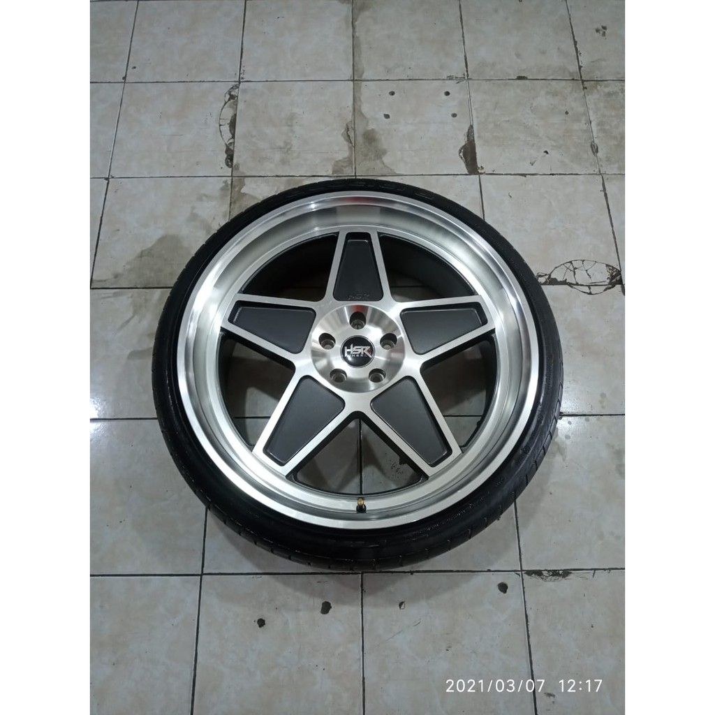 velg bekas murah vintage hsr ring 22x9 pcd 5x114 seken bekas murah