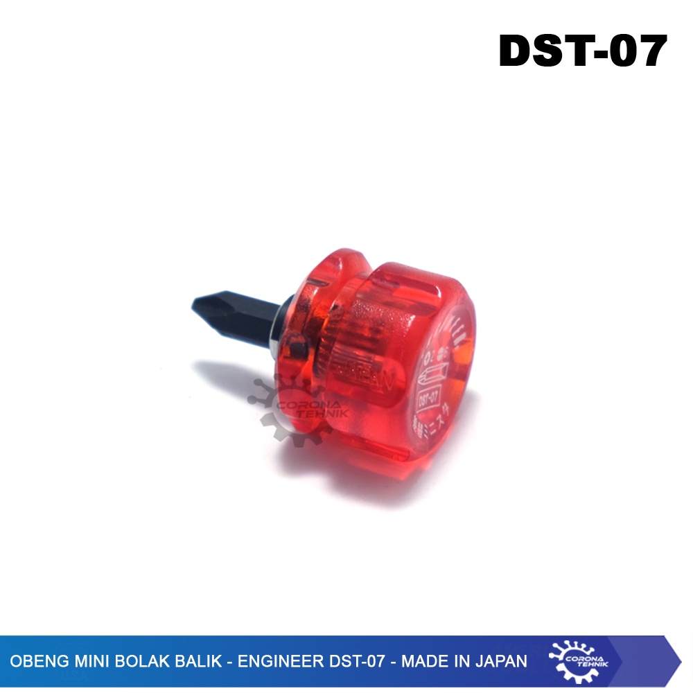 Obeng Mini Bolak Balik - Engineer DST-07 - Made in Japan
