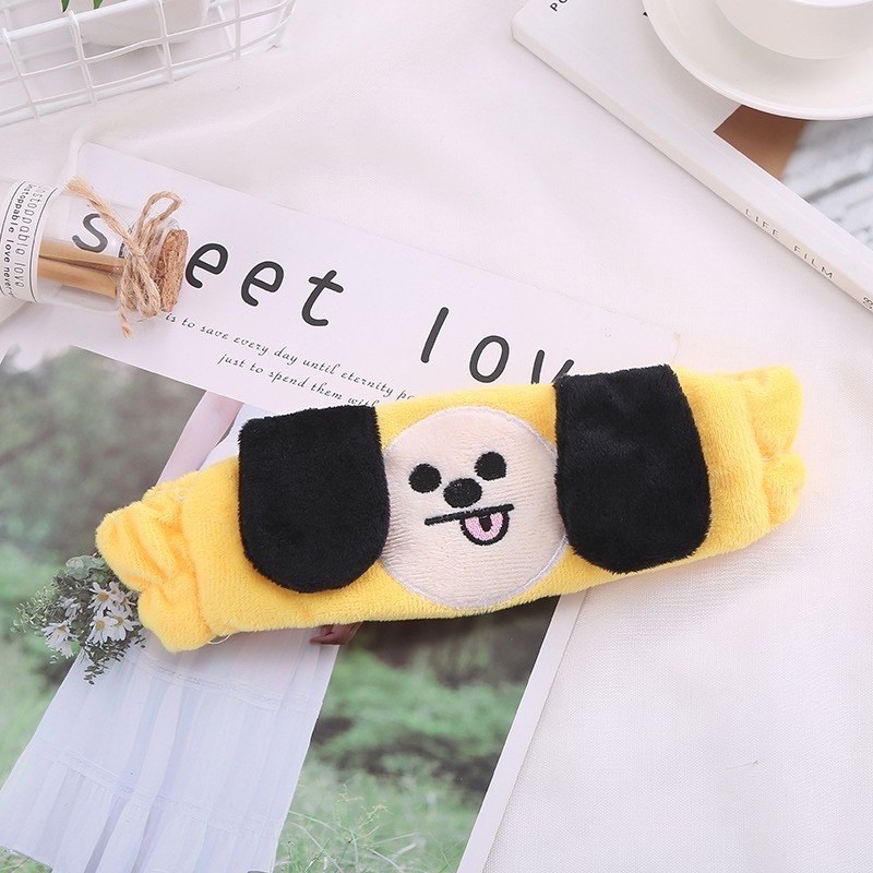 Bando Motif Karakter BT21 Bandana KPOP BT21 Cute Import