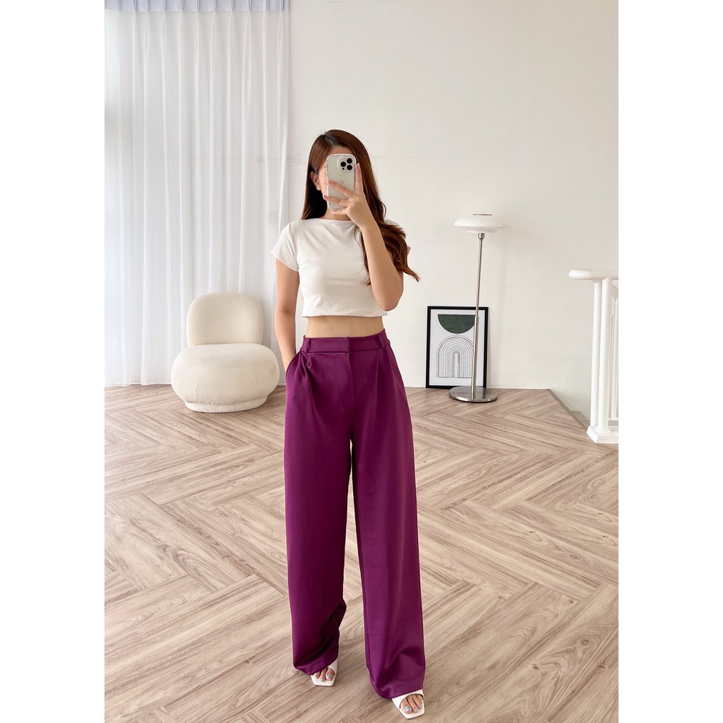 POTTIE - Ha-Ri Cullotes Pants - Long Culottes High Waist