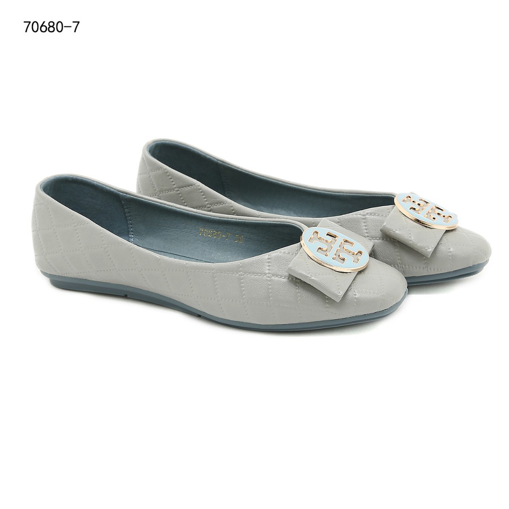 PR TB Leather Flat Shoes  #70680-7