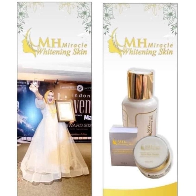 MH MIRACLE WHITENING SKIN BPOM