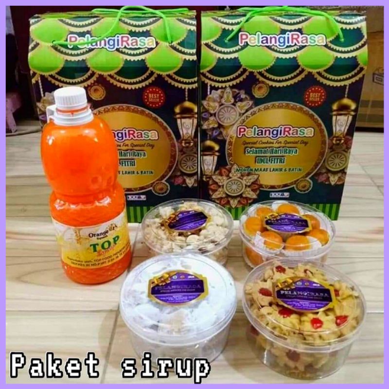 Paket kue Lebaran murah / kue kering / kuker / nastar / home Made rasa enak by zellshop