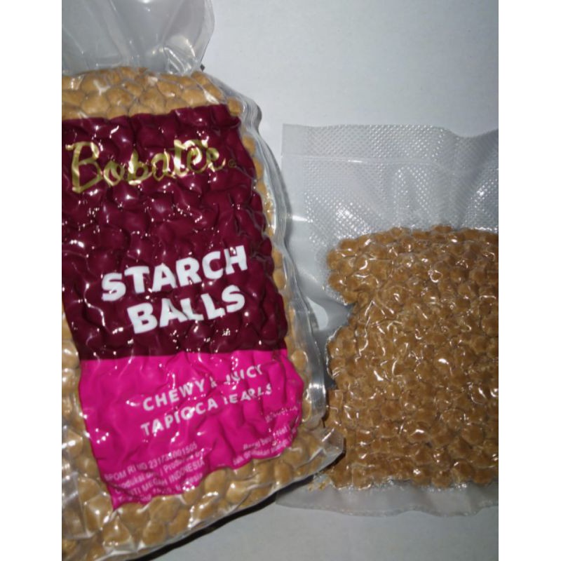 

TAPIOKA BOBA PEARL Bubble 250 Gram