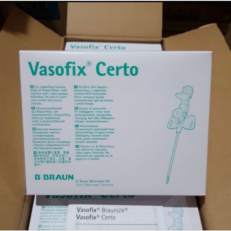 VASOFIX 24 G BBRAUN / VASOFIX 24G B BRAUN