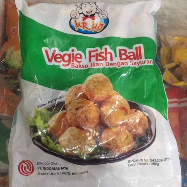 

Mr ho vegie fish ball 450gr
