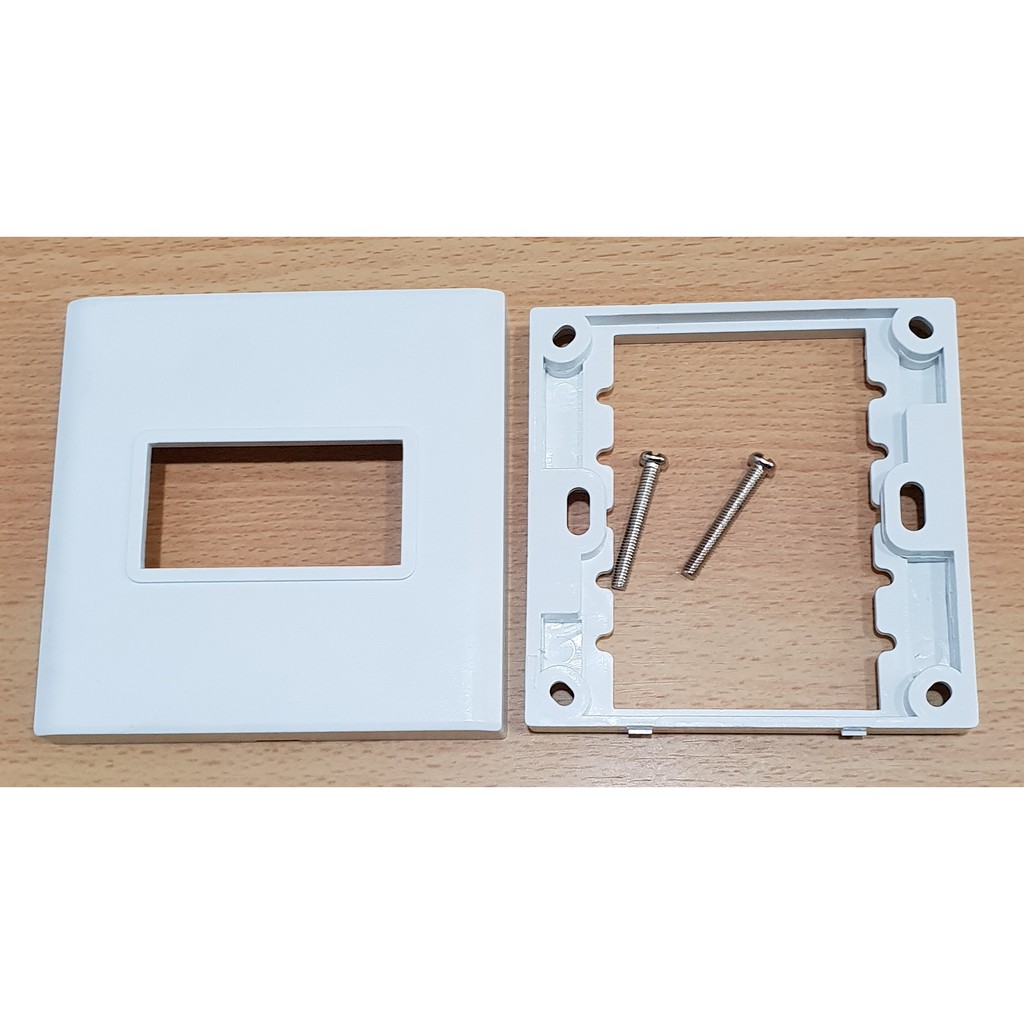 Faceplate for Modular Jack Good Quality Ready 1 / 2 / 3 Port