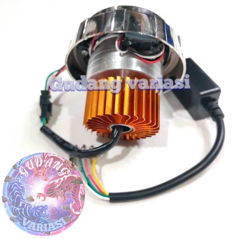 GEN 2 PROJIE JAUH DEKAT LAMPU DEPAN UTAMA MOTOR PROJI HIGH LOW HI LOW SEMUA MOTOR MATIC BEBEK SUPRA JUPITER Z JUPITER MX BEAT