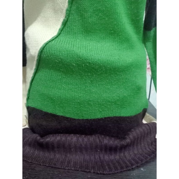 Blouse Rajut motif Preloved