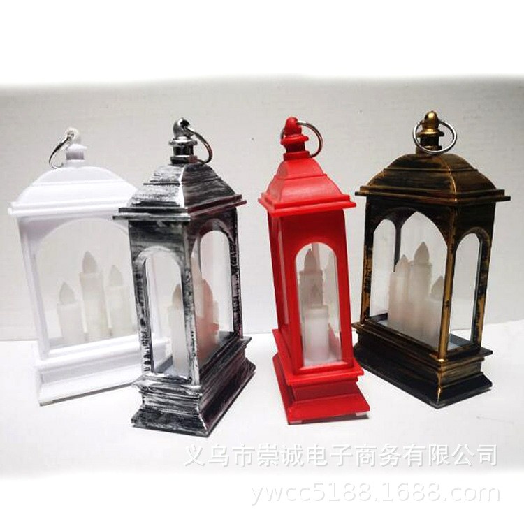 Lampu Lentera 3 Lilin LED Candle Lantern Lampu LED Lilin Doa Murah