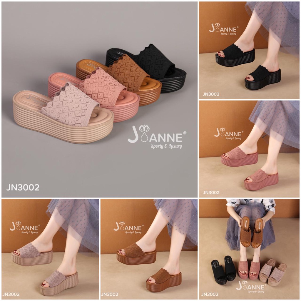 JOANNE Wedges Sandals #JN3002 ORIGINAL