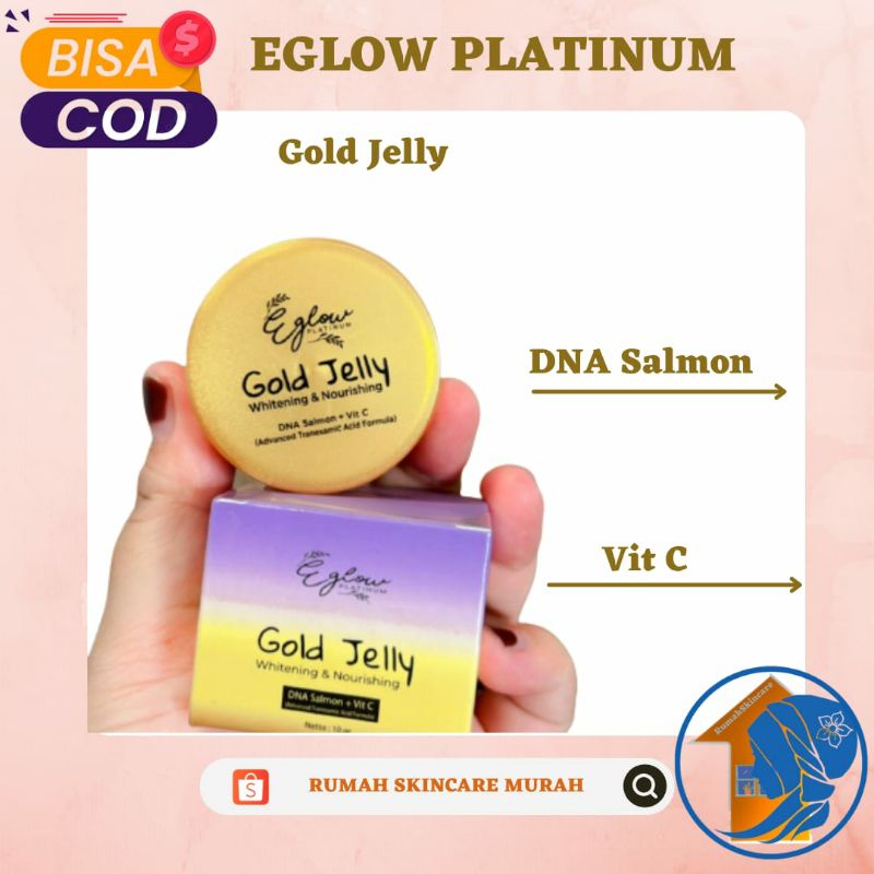 GOLD JELLY EGLOW PLATINUM/CREAM DNA SALMON/GOLD JELLY