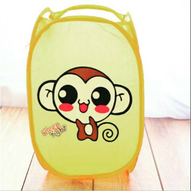 Keranjang baju kotor karakter /keranjang baju lipat/keranjang baju lipat karakter