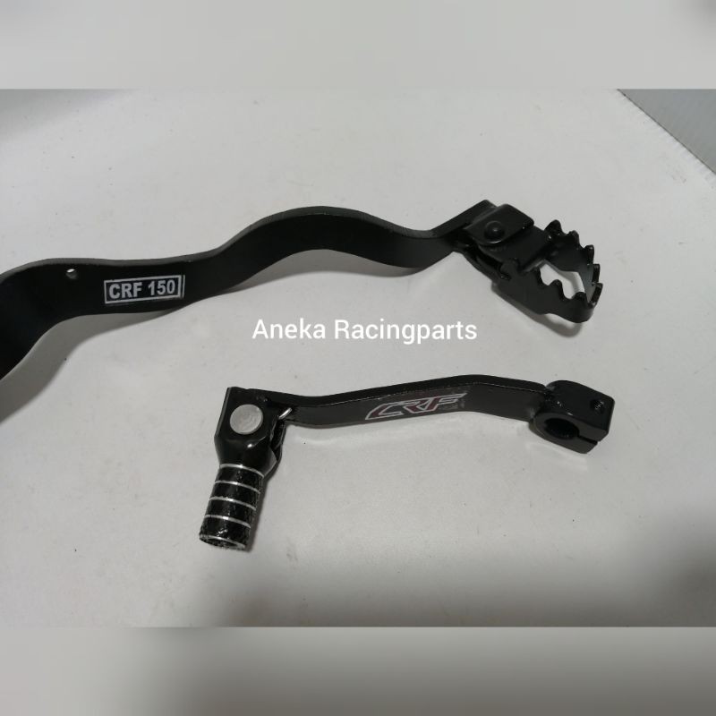 tuas rem crf satu set operan gigi bahan tebal / pedal rem crf