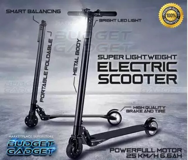 Skuter Elektrik/Otoped Listrik, Praorder