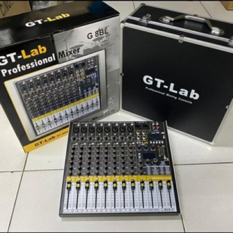 MIXER GT-LAB GT8 BL MIXER 8 CHANNEL ORIGINAL GTLAB GT8BL