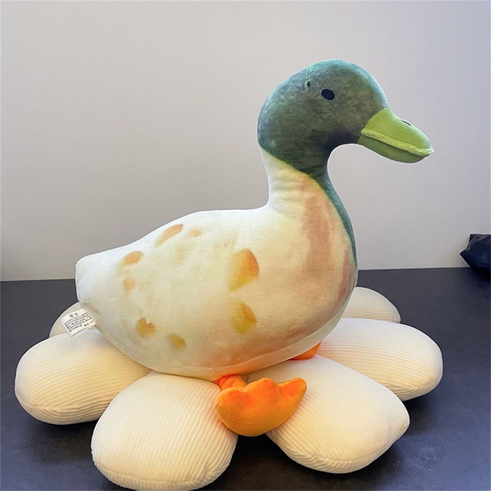 Mainan Boneka Bantal Bentuk Buah Melon Semangka Cantaloupe Duck Bahan Plush Untuk Kamar Anak