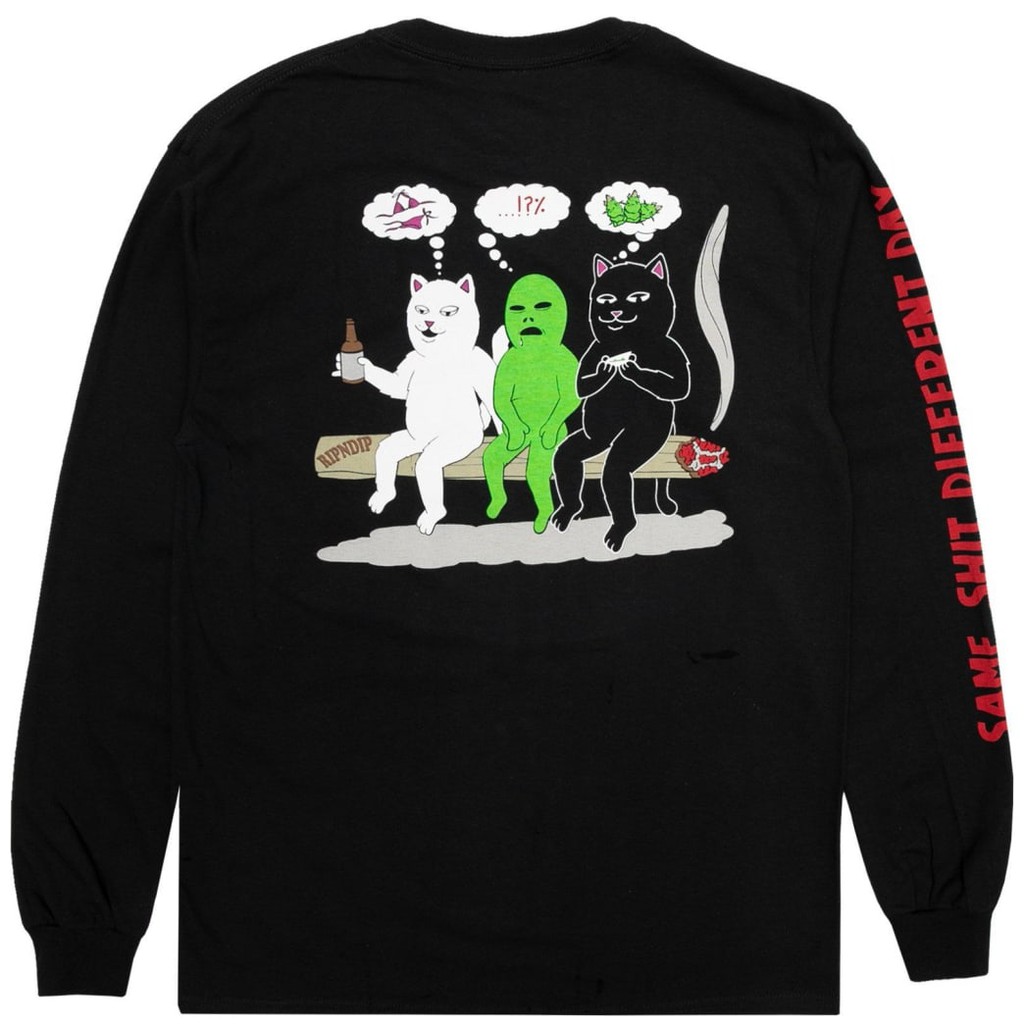 Kaos RIPNDIP Same Dreams LS Tee Black Original