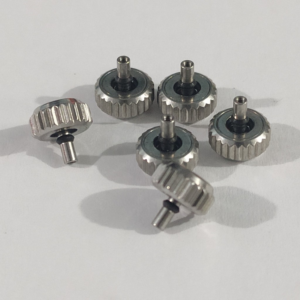 Knop crown Swatch irony stainless steel waterproof silver