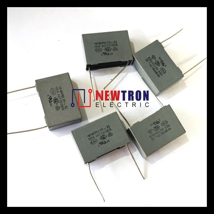 Kapasitor Mkp 1 Uf 275 Vac / Capacitor 105 K - 275 Vac X2 Kode 218