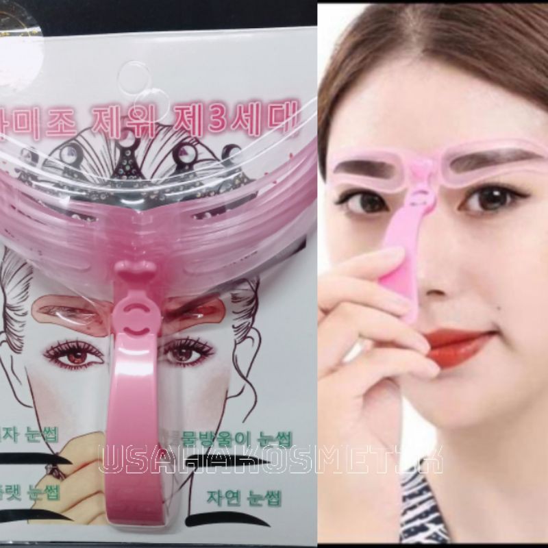 PROMO HOT CETAKAN ALIS GAGANG ISI 4 SET GAGANG ALIS  BROW CLASS ORIGINAL