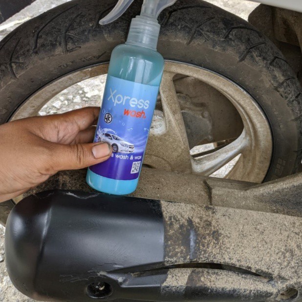 Waterless Wash and Wax / Cuci Sepeda tanpa air / Xpress Wash 250ml / Pembersih Sepeda / Motor Mobil