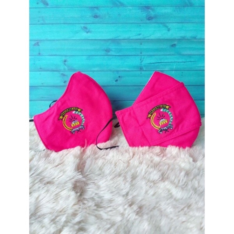 MASKER OLGA BHAYANGKARI LOGO BORDIR