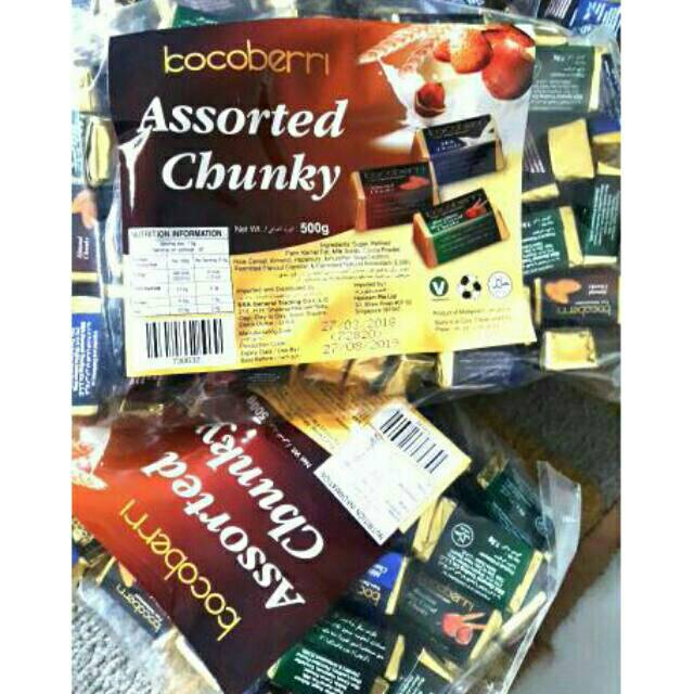 

Coklat Bocoberry Malaysia Halal 500gr