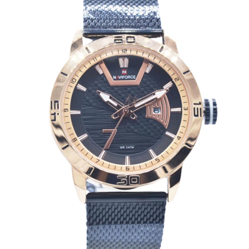 JAM TANGAN NAVIFORCE 9155 M2 ST LA MEN - STAINLESS STEEL - BLUE NAVIFORCE ORIGINAL 9155 JAM NAVIFORC