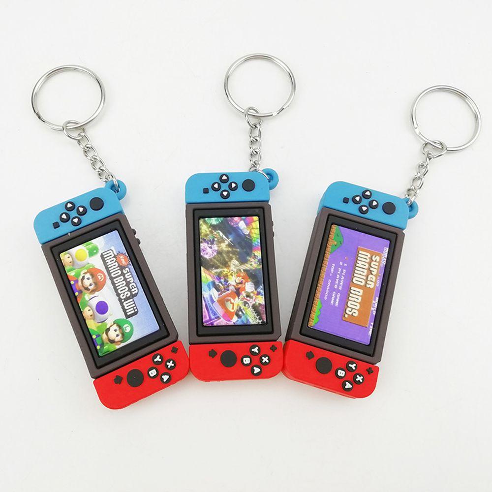 Needway   Super Mario Gantungan Kunci Koleksi Model Figure Mainan Action Figure Hadiah Anak Mario Key Rings