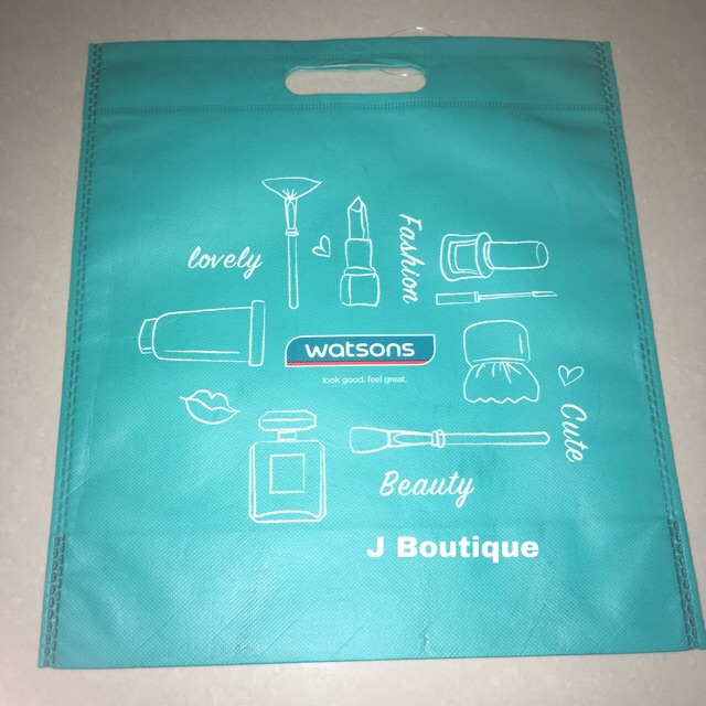 

Goodie Bag Watsons Reusable Plastic Bag Recycled Bag Tas Serbaguna