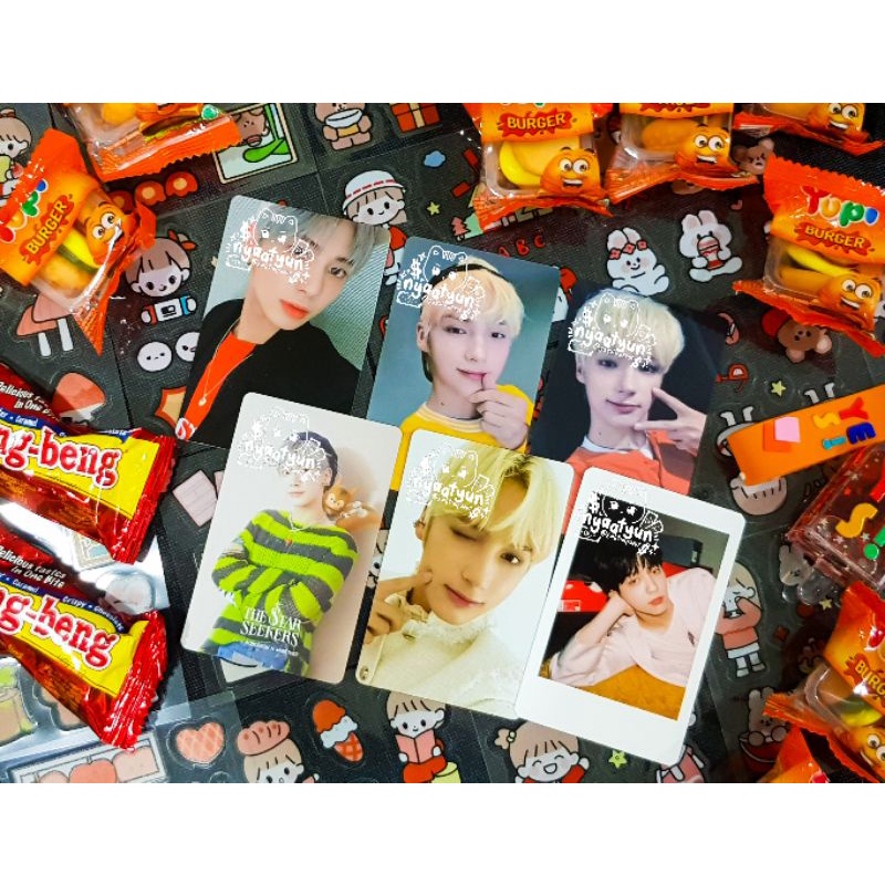 WTS WTB TXT photocard album pob bene benefit hyuka hueningkai kai taehyun tyun gyu beomgyu soobin so