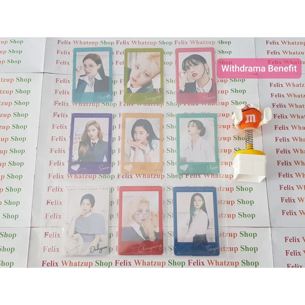 Twice Formula Of Love Photocard Withdrama Hologram Set Official