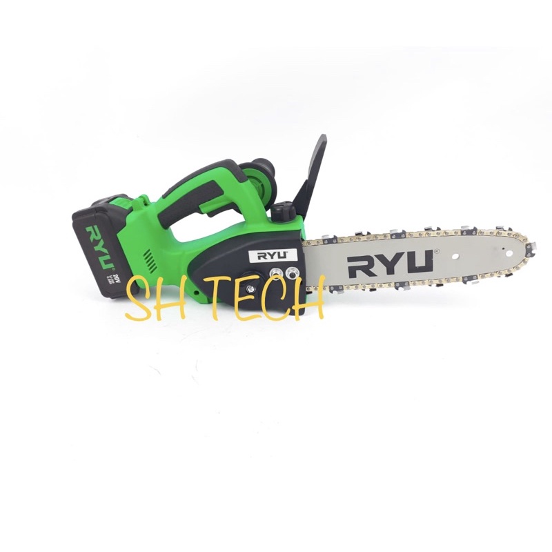 RYU RCCH 10 RCCH10 CORDLESS CHAINSAW CHAIN SAW BATERAI 10 INCH