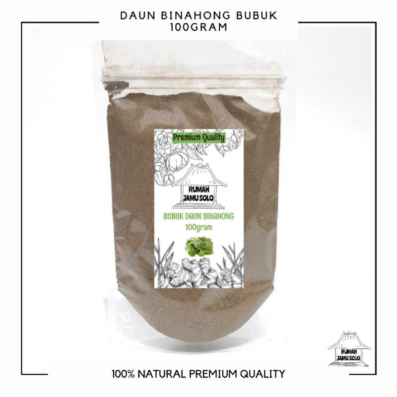 

RUMAH JAMU SOLO - Premium Quality 100gram Bubuk daun binahong