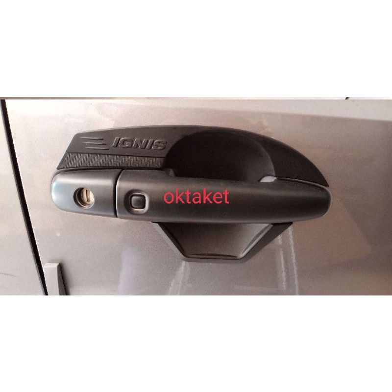 paket outer handle ignis hitam chrome jsl