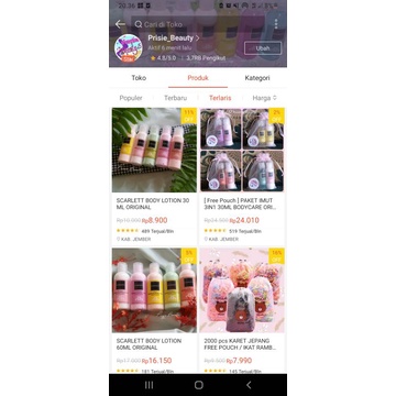 SCARLETT BODY LOTION 30ML ORIGINAL-4