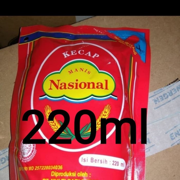 

kecap Manis Nasional 220mldus