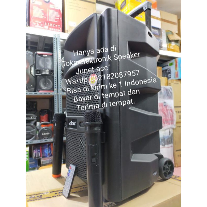 promo portabel spiker Dat DT-1210FT salon aktif bloutut karauoke dat 12 IN Terlaris termurah.