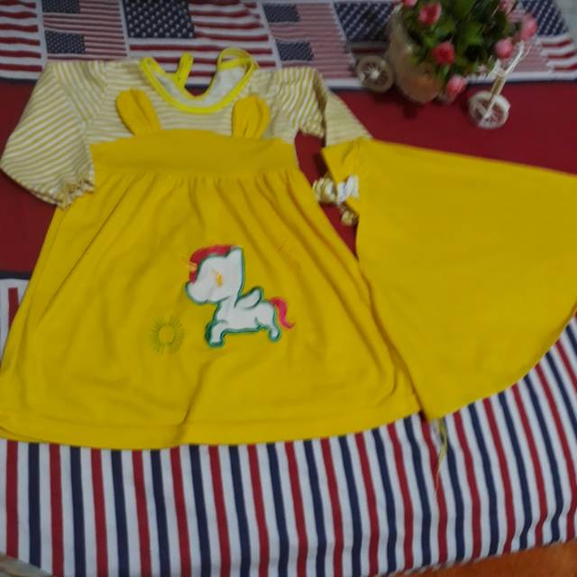 Dress muslim anak preloved